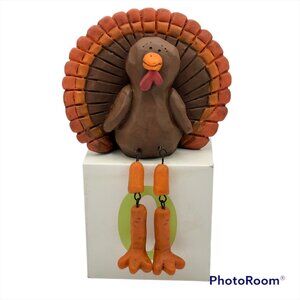 Suzi Skoglund BloBlssom Bucket Dangle Leg Shelf Sitter Turkey Primitive LAST ONE
